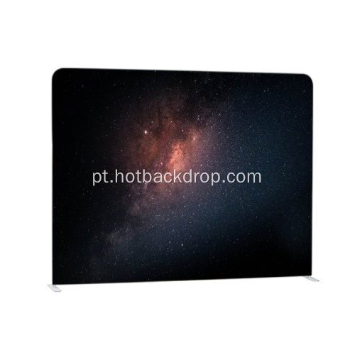 Paisagem Personalizada Full Full Color Gold Booth Backdrop